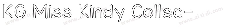 KG Miss Kindy Collec字体转换